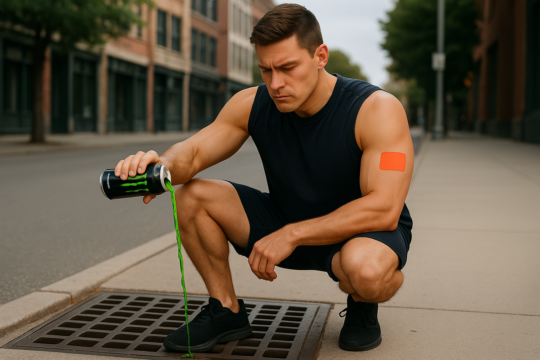 Energy-Drink im Sport nicht ideal