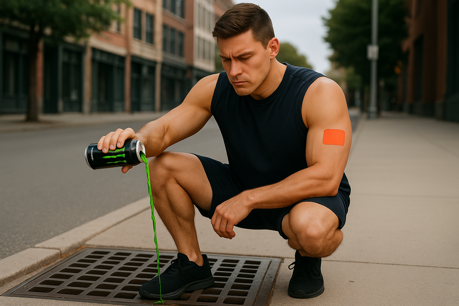 Energy-Drink im Sport nicht ideal